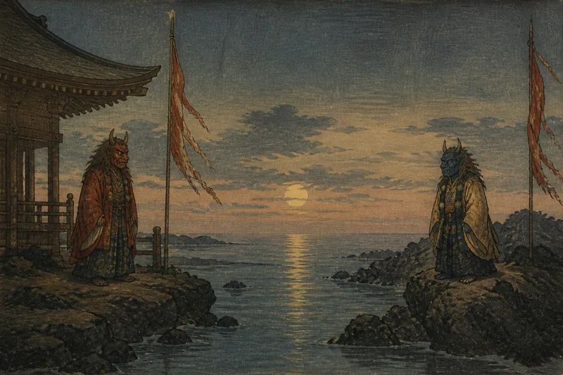 おらび声のイメージ挿絵