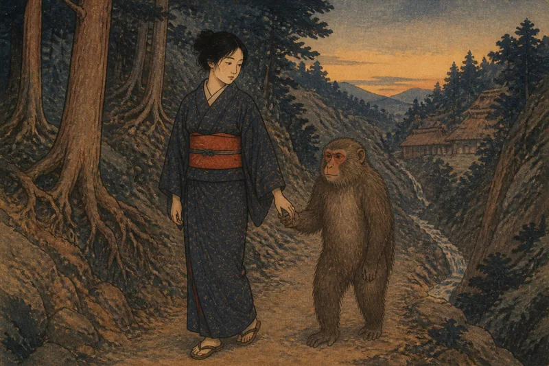 おさるさんのイメージ挿絵
