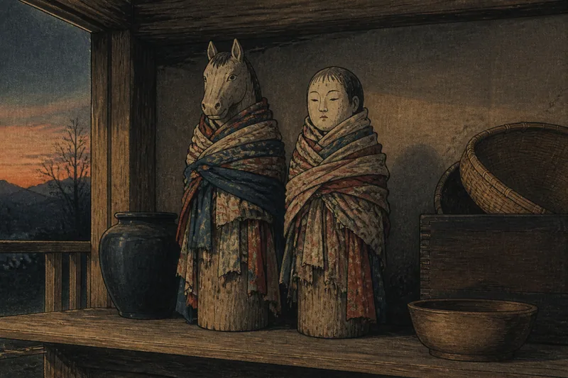オシラサマのイメージ挿絵