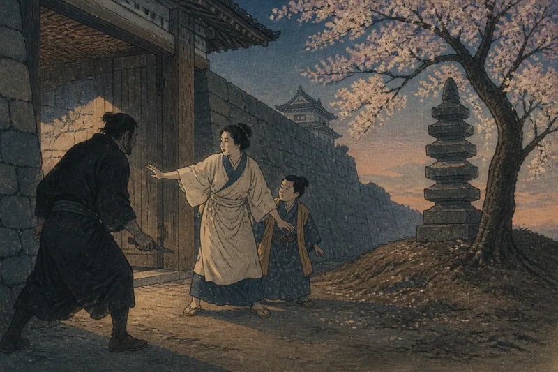 お妙塚のイメージ挿絵