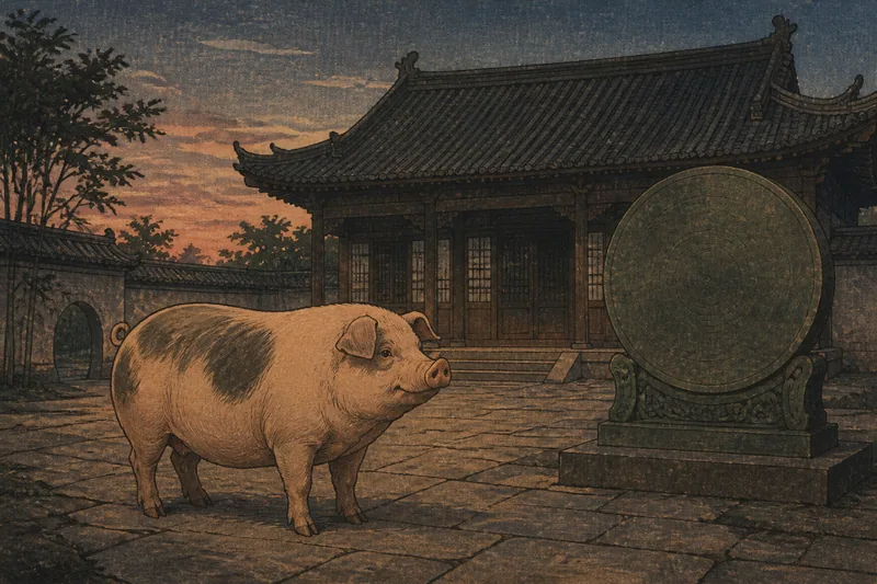 亥のイメージ挿絵
