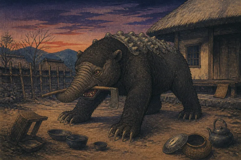 プルガサリのイメージ挿絵