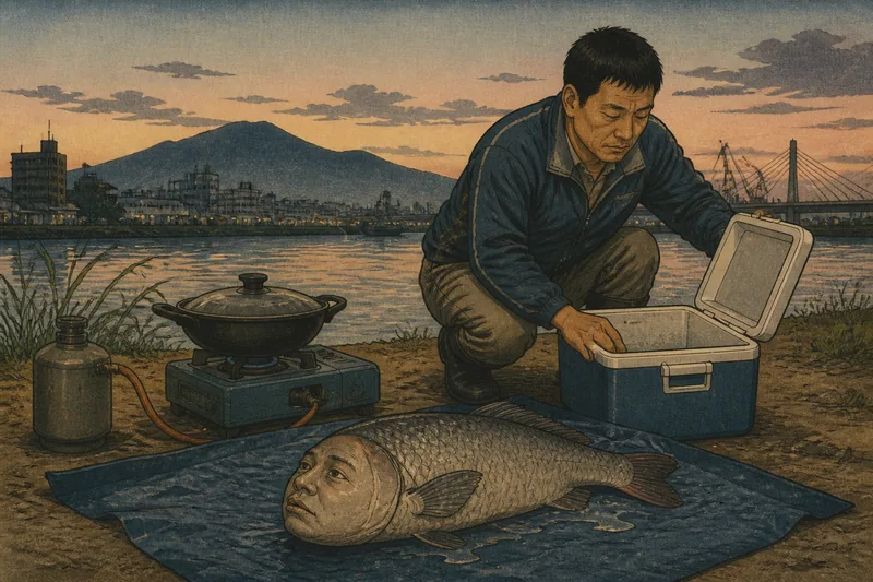 人面魚のイメージ挿絵