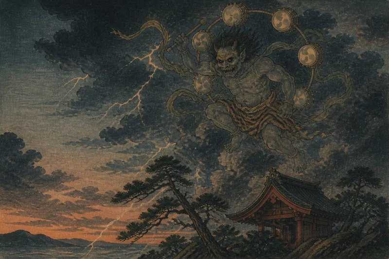 雷神のイメージ挿絵