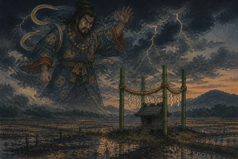 雷神様のイメージ挿絵