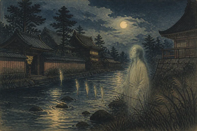 気仙沼の悲鳴と夜の光のイメージ挿絵