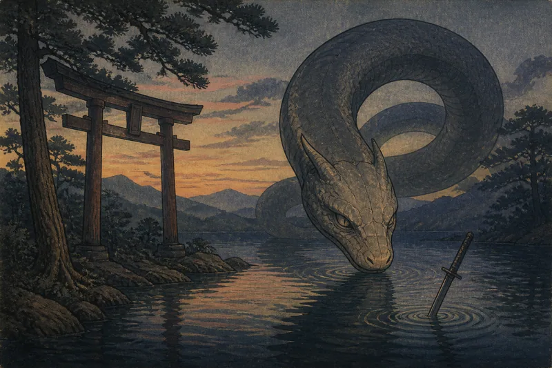 南僧坊の霊池のイメージ挿絵