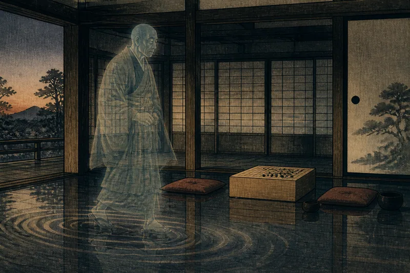 見附の寺に響く死の足音のイメージ挿絵