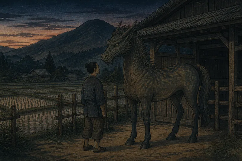 金山の龍馬と六十年の出現のイメージ挿絵