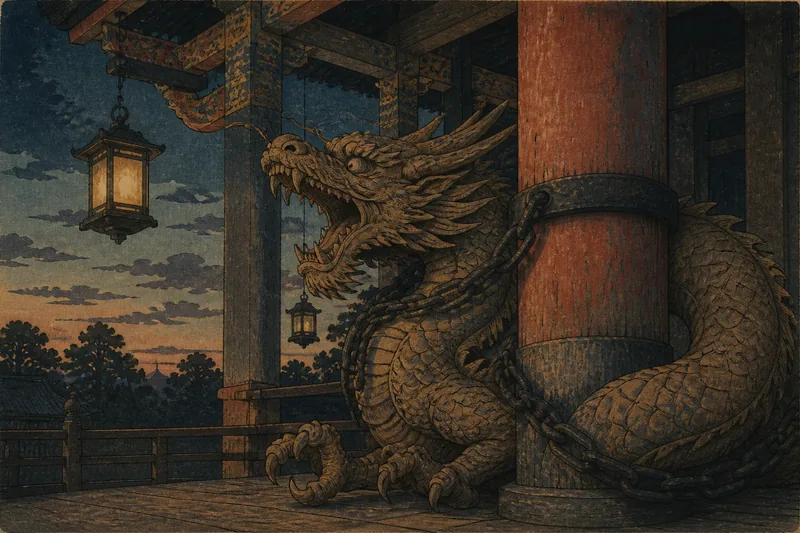 竜のイメージ挿絵