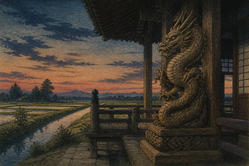竜潭寺の竜のイメージ挿絵