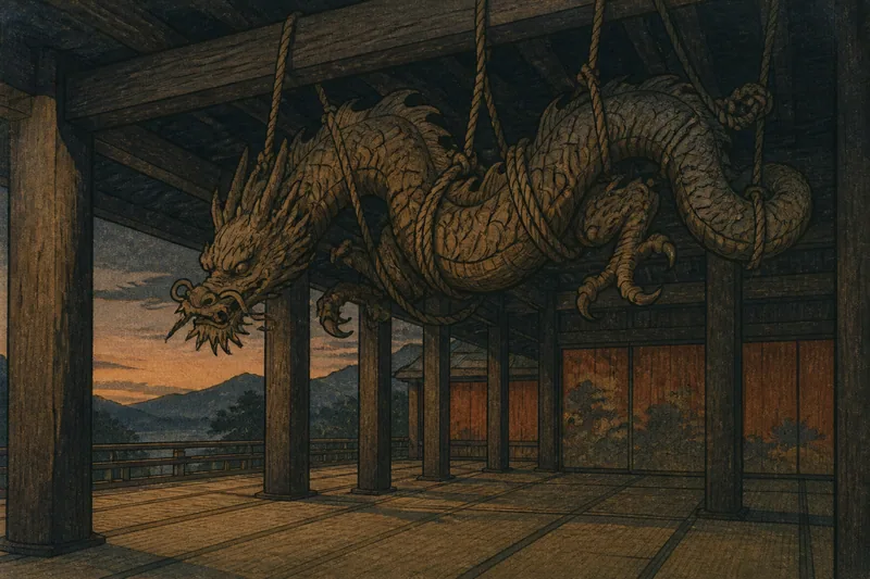 応永寺の竜のイメージ挿絵