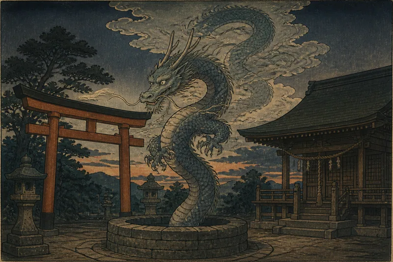 龍のイメージ挿絵