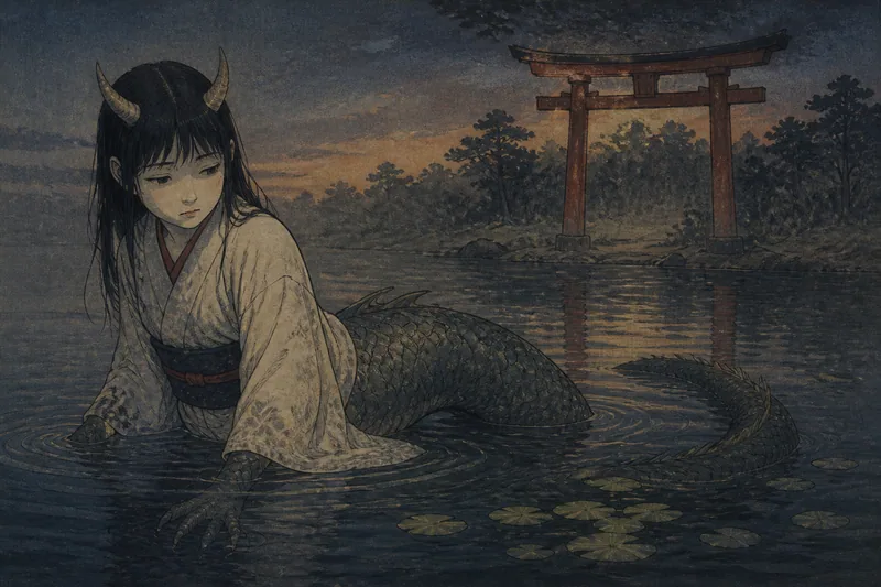 龍のイメージ挿絵