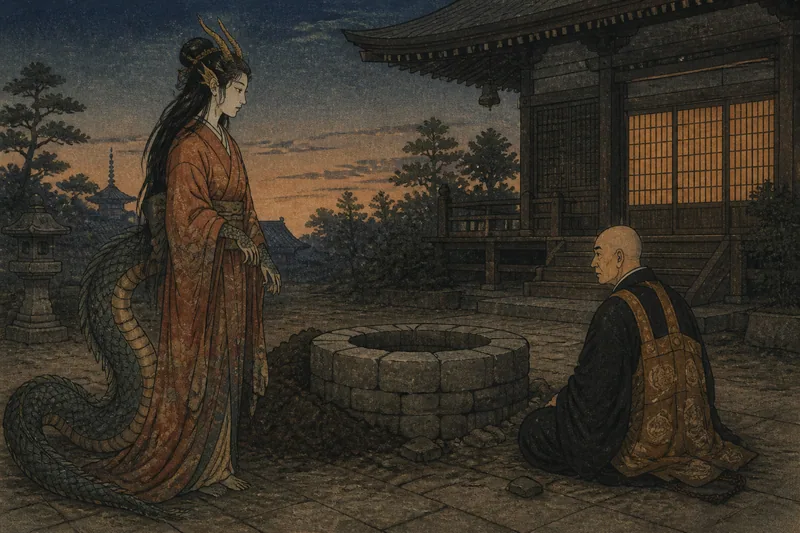 宗慶寺の竜女のイメージ挿絵