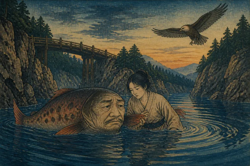 鮭のイメージ挿絵