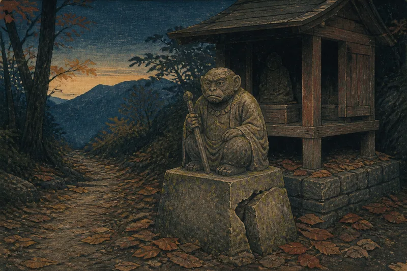 山王様のバチのイメージ挿絵