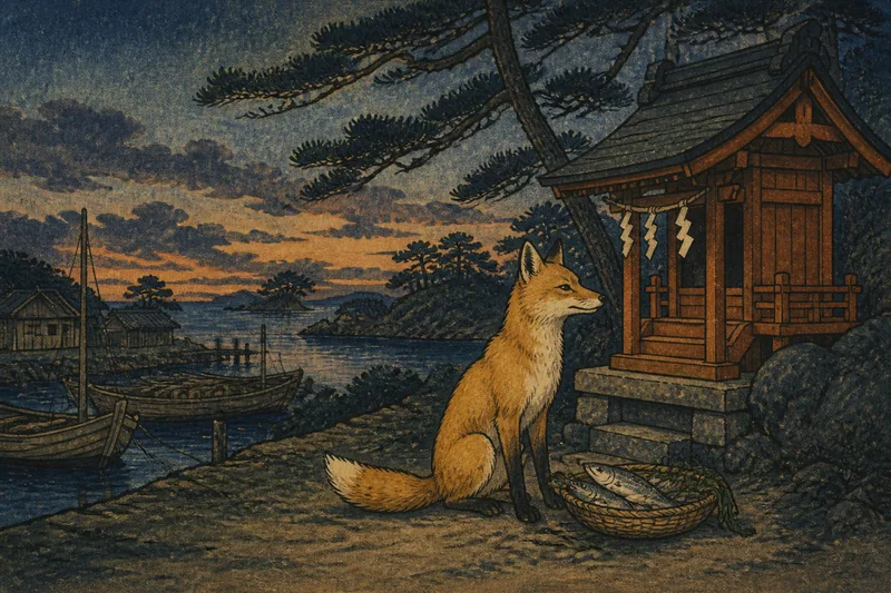 小夜鳥島のイメージ挿絵