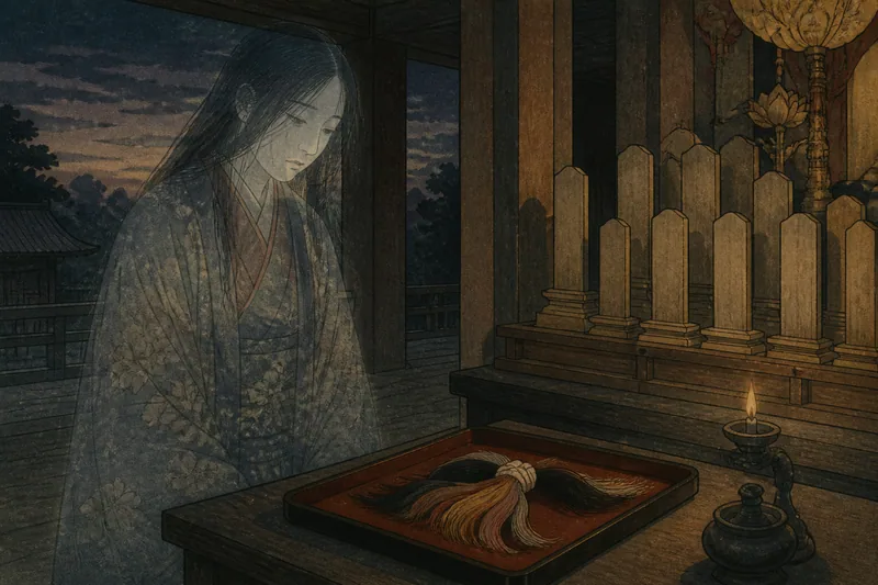 東弘寺の七難揃毛のイメージ挿絵