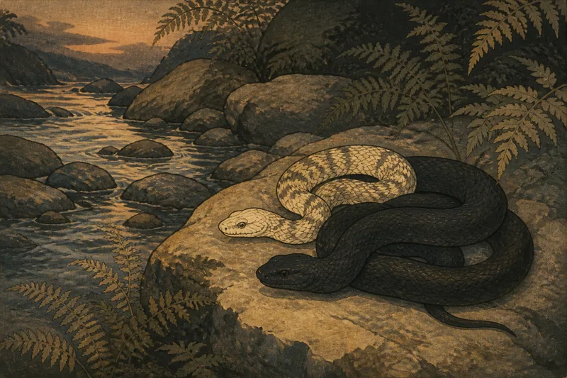 縞蛇のイメージ挿絵