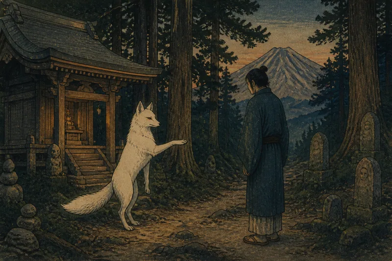 下山善神のイメージ挿絵