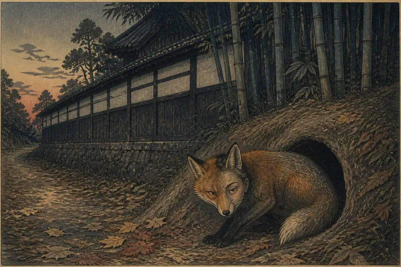 新十郎狐のイメージ挿絵