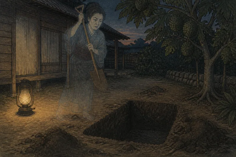 奄美の死を知らせる怪音のイメージ挿絵