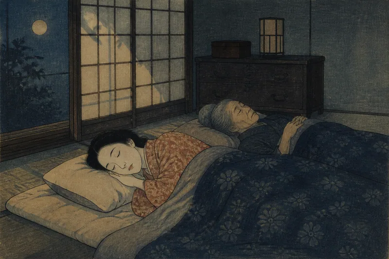 死の前兆のイメージ挿絵