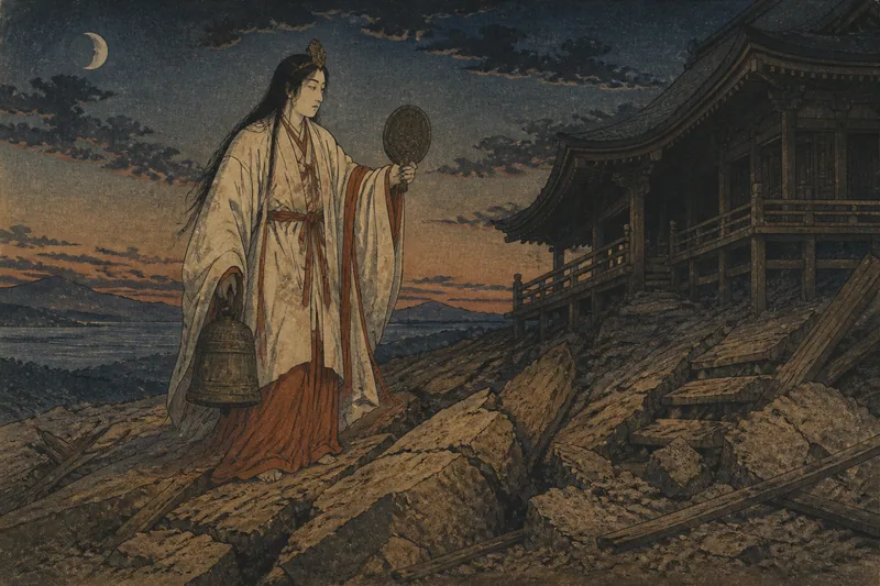 多度神社の神鈴のイメージ挿絵