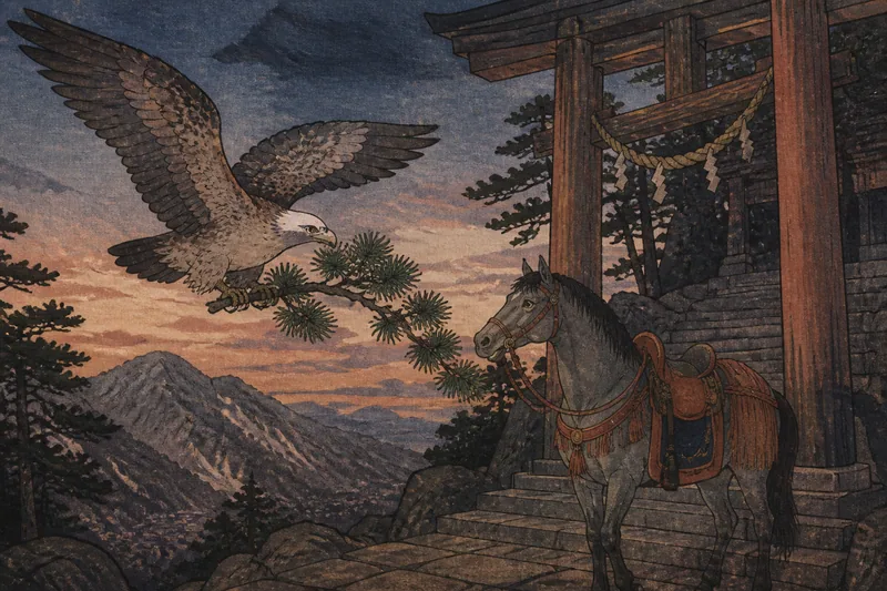 神使の鳥のイメージ挿絵