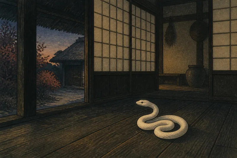 白蛇のイメージ挿絵