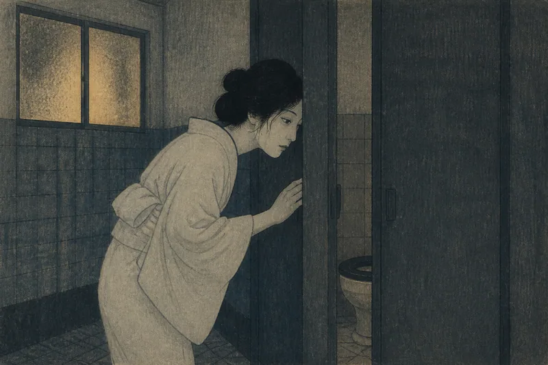 白い着物を着た女の人のイメージ挿絵