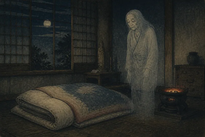 大洲の死人の場所を踏んだ死霊のイメージ挿絵