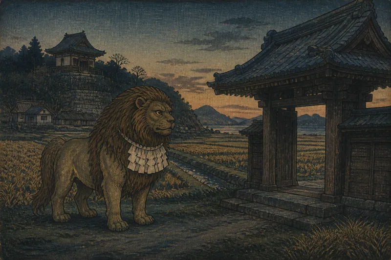 獅子神様のイメージ挿絵