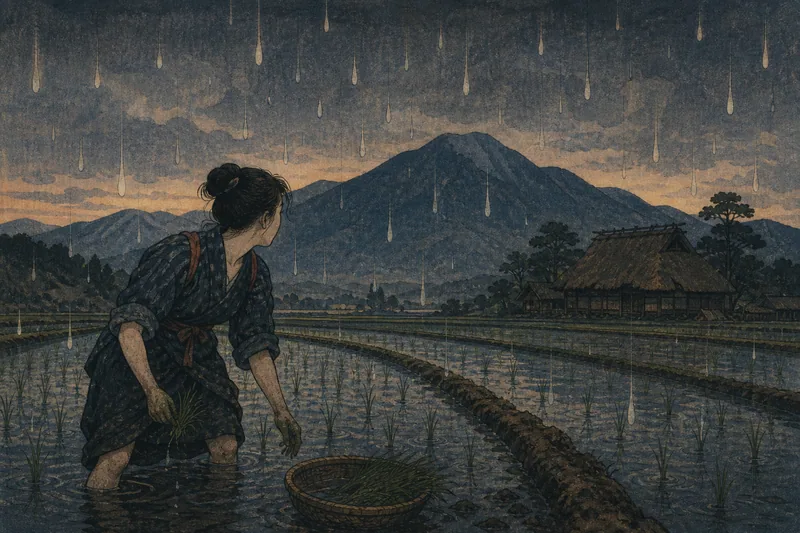 ソガドンの田植のイメージ挿絵