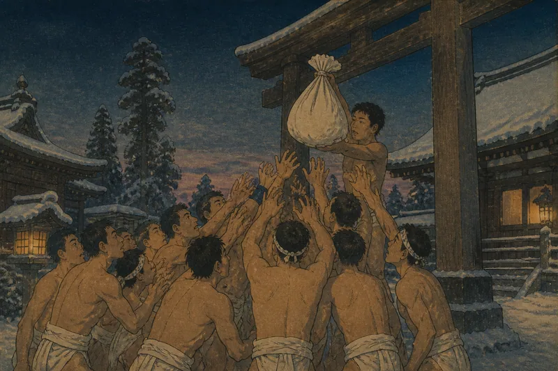 蘇民祭のイメージ挿絵