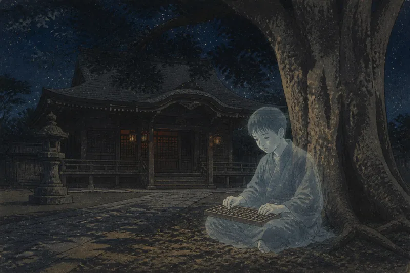 算盤小僧のイメージ挿絵