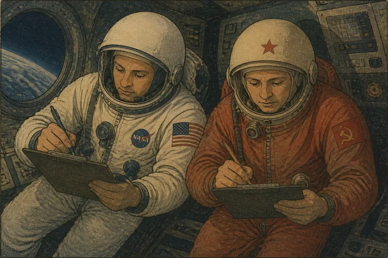 宇宙ペン神話のイメージ挿絵
