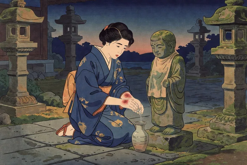水虎地蔵のイメージ挿絵