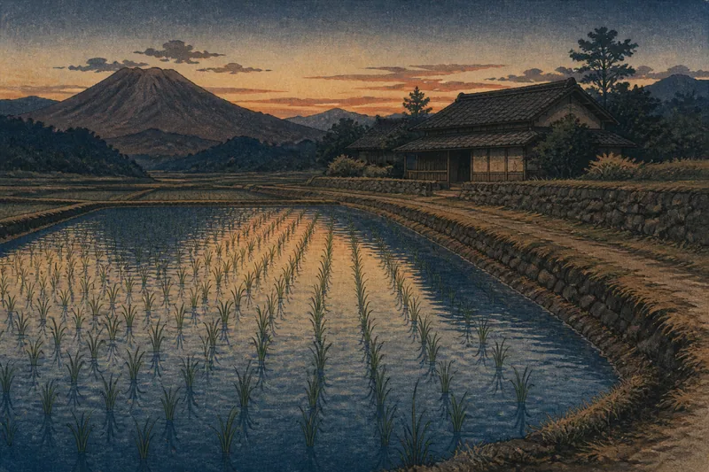 水路が要らない田のイメージ挿絵