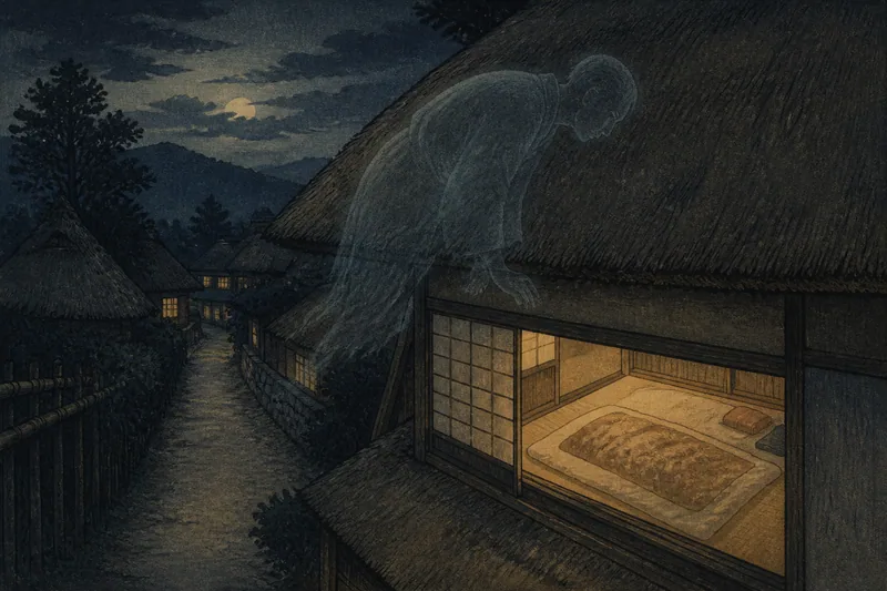 魂だけの外出のイメージ挿絵