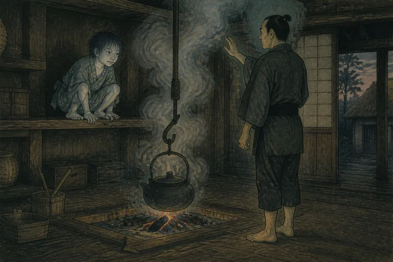 棚小僧のイメージ挿絵
