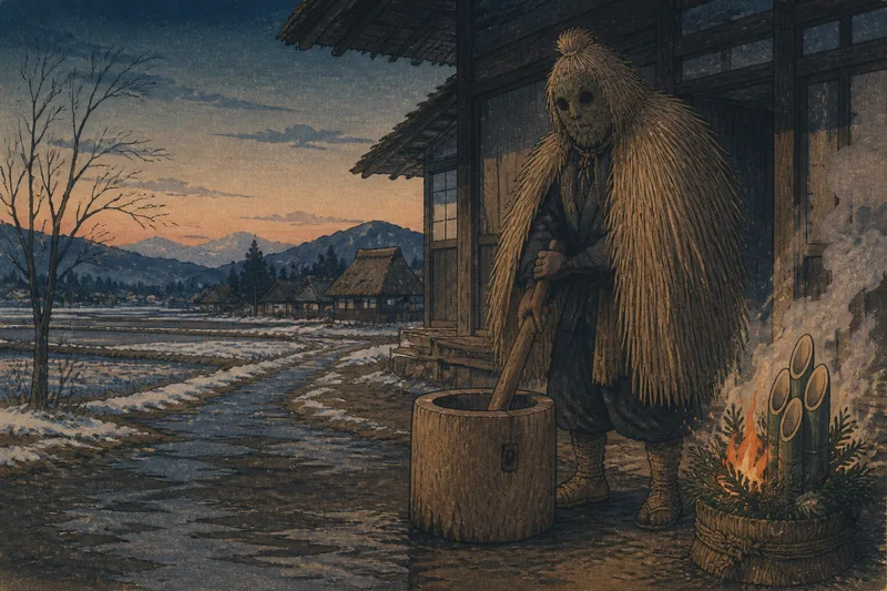 田の神おろしのイメージ挿絵
