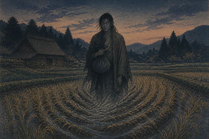 石川町の祟りを宿す田のイメージ挿絵
