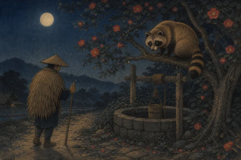 狸のイメージ挿絵