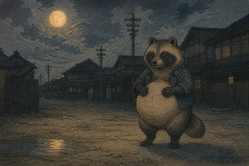 狸囃しのイメージ挿絵