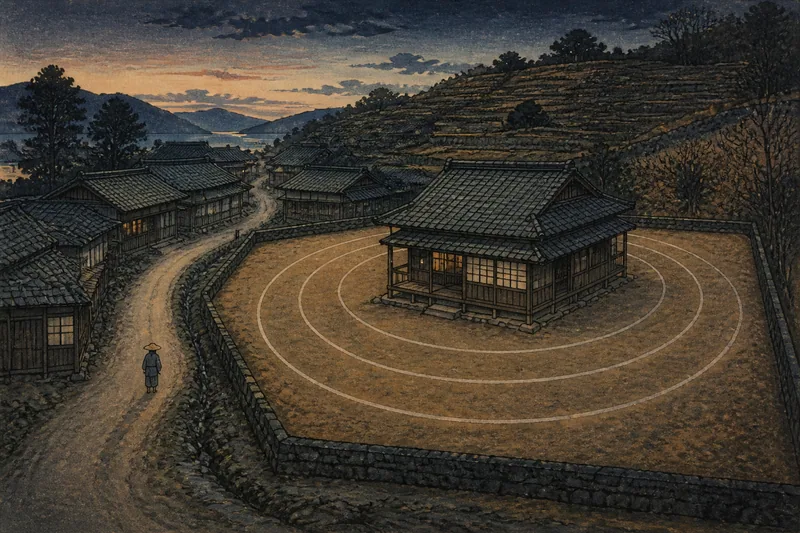 祟りのある土地のイメージ挿絵