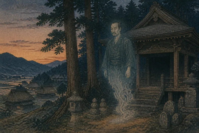 飯田の祟りを鎮める八社のイメージ挿絵