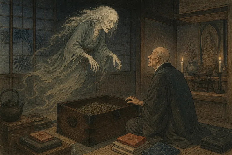 魚沼の年貢盗みの祟りのイメージ挿絵