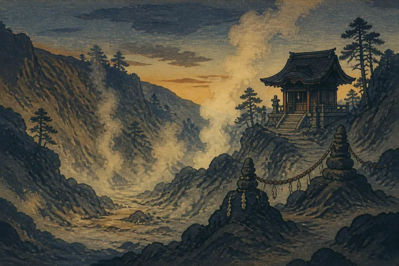 立山地獄のイメージ挿絵